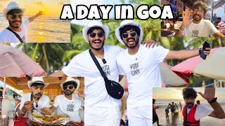 A DAY IN GOA 🤩 [upl. by Yrovi]