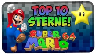 Top 10 Mario 64 Sterne  RGE [upl. by Hnib]