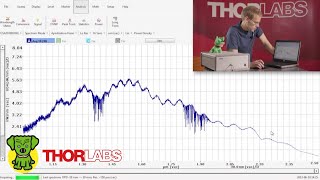 Thorlabs OSA Software Tutorial Part 5  Filter Measurement [upl. by Denoting]