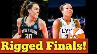 WNBA Rigged Game 5 Finals Between New York Liberty and Minnesota Lynx [upl. by Gayel292]