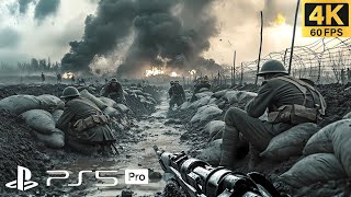 PS5 PRO WWII amp OPERATION OVERLOAD 1944  IMMERSIVE Realistic ULTRA Graphics Gameplay 4K 60FPSHDR [upl. by Maureen627]