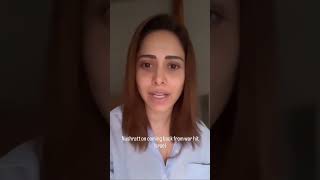 nushratbarucha shares her ordeal in israel amp thanked indiangovernment 🙏 shorts [upl. by Ahsap66]