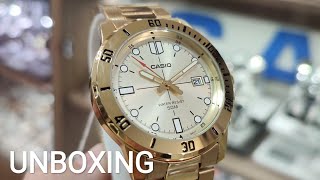 UNBOXING CASIO MTPVD01G9EV [upl. by Beitz]