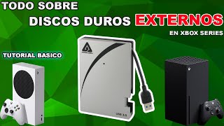 TODO LO QUE DEBES SABER SOBRE DISCOS DUROS EXTERNOS EN XBOX SERIES [upl. by Mosora]