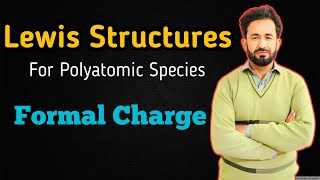 Lewis Structures For Polyatomic Species  Formal Charges [upl. by Htrowslle]