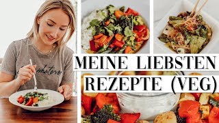 Meine 3 LIEBLINGSREZEPTE vegetarischvegan  Gesund Schnell und Einfach  TheBeauty2go [upl. by Edla938]