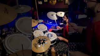 A short ostinato improvisation over my kit  Souradeep Nag  🥁🧿 [upl. by Sivad]