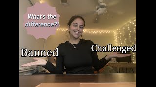 Banned Vs Challenged Books WHATS THE DIFFERENCE [upl. by Kiona541]