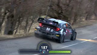 Ogier au rupteur Monte Carlo 2024 [upl. by Agneta]