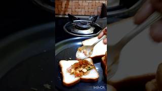 Evining snacksBread recipe shortsvideo subscribe [upl. by Naval]