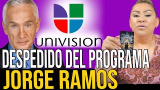 LA RENUNCIA PORQUE SE VA JORGE RAMOS DE LA CADENA UNIVISION [upl. by Jahdol479]