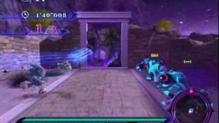 Sonic Unleashed Wii  Apotos Night Stage 3 Hill Beneath Starry Skies [upl. by Yren]