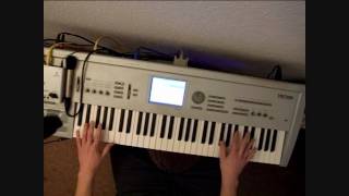 Dr Motte amp Westbam  Sunshine Cover PianoSynthesizerKorg Triton [upl. by Parnell185]