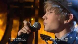 Ulrik Munther  Soldiers  Live Melodifestivalen 2012 [upl. by Sivartal]