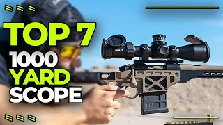 Best 1000 Yard Scope In 2023  Top 7 Most Powerful Scopes For 1000 Yard Target Shooting [upl. by Anits679]