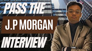 2024 Pass The JP Morgan Interview  JP Morgan Hirevue Interview Questions and Answers [upl. by Kermit]