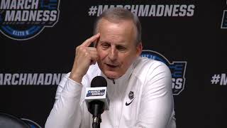 Tennessee HC Rick Barnes PURDUE Postgame Reaction EliteEight MarchMadness [upl. by Crispa480]