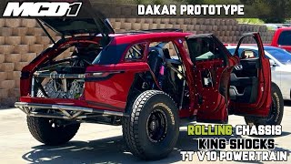 Land Rover Prerunner Dakar Prototype Rolling Chassis Completed  MORGAN CLARKE DESIGN [upl. by Ner]