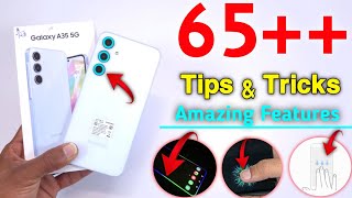 Samsung A35 Tips and Tricks  Samsung Galaxy A35 5G Tips And Tricks  Top 65 Hidden Features [upl. by Atsiuqal921]