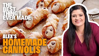 How to Make the Best Cannoli with Alex Guarnaschell  The Best Thing I Ever Made  Food Network [upl. by Ahseirej]