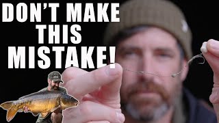 Carp Fishing Rig Length Explained  The secret to more bites carp rig tutorials [upl. by Asuncion]