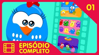 Galinha Pintadinha Mini  Episódio 01 Completo  12 min [upl. by Ibloc]