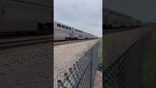 Amtrak empire builder loud horn [upl. by Fawcette]