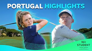 DOUBLE DEBUT WINNERS on Europes Smallest Greens 👀  Student Tour Series Portugal [upl. by Kaye99]