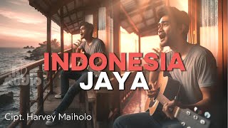 Indonesia Jaya  Harvey Malaiholo Cover  Lirik  Bes Studio [upl. by Laleb847]