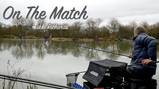 LIVE MATCH FISHING  Open Match  Riddings Fishery  Rikki Richards [upl. by Gitt]