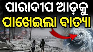 🔴LIVE  ପାରାଦୀପ ଆଡ଼କୁ ପାଖେଇଲା ବାତ୍ୟା  Cyclone Dana  Cyclone Odisha Update  Cyclone News [upl. by Rimisac13]