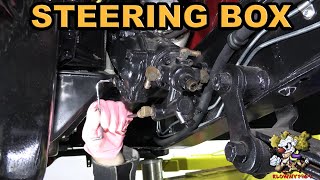 How To Adjust And Eliminate Steering Play On A Steering Gear Box [upl. by Aer]