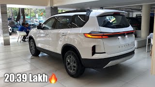 Desi Defender🔥 New Tata Safari Pure Plus S 2024😍 Tata Safari Pure plus S Review [upl. by Atteuqnas772]