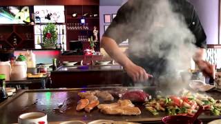 Shogun Hibachi  Best Japanese Hibachi Chef Folsom CA HD [upl. by Enirhtak]