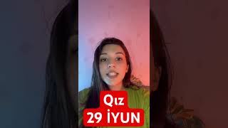 Qız bürcü 29 İYUN burçlar burcler burclerbugun astrology qizburcu [upl. by Chip353]