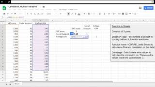 How to Calculate a Correlation between Multiple Variables [upl. by Takeo]