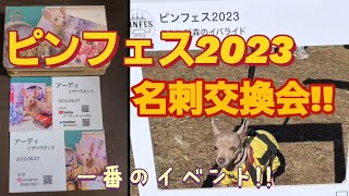 ハプニング発生⁉️ピンフェスのイベント名刺交換会に潜入‼️ [upl. by Gen]