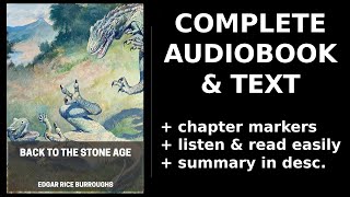 Back to the Stone Age 💛 By Edgar Rice Burroughs FULL Audiobook [upl. by Stoddart991]