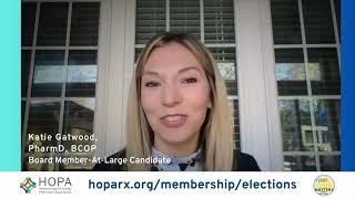 202526 Board Elections MemberAtLarge Candidate – Katie Gatwood [upl. by Florri]