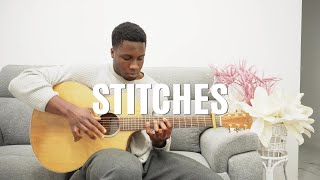 Stitches  Shawn Mendes fingerstyle guitar [upl. by Nosna129]