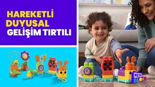 Mega Bloks® Hareketli Duyusal Gelişim Tırtılı  AD [upl. by Larisa]