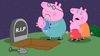 Daddy Pig Desperate Attempt to Save George  Peppa Pig Funny Animation [upl. by Dustan]