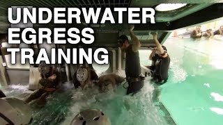 Marines and Sailors in Underwater Egress Training [upl. by Enois891]