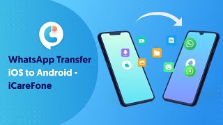 iCareFone WTSapp iOSAndroid App Quick Guide  Transfer WhatsApp from iOS to Android without PC [upl. by Ailasor]