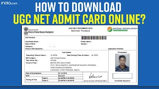 UGC NET 2022 Admit Card Released Heres How To Download It Online  Latest news  Utility news [upl. by Hazem]