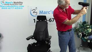 Permobil M3 with 12quot Seat Lift Tilt Recline amp Electric Legs Review 3040  Marcs Mobility [upl. by Yesdnyl537]