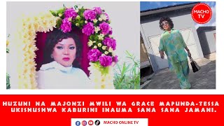 HAYA NDIO MAZIKO YA MAMA GRACE MAPUNDA TESA MDA HUU K MAKABURINIHUZUNI NA SIMANZI KWA WATOTO WAKE [upl. by Oralla]