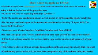 HOW TO APPLY FOR FORM 1 ON EMAP Electronic Ministry Application Platform ZIMBABWE [upl. by Rosalee543]