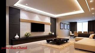 100 New Modern Living Room Design 2024 Home Interior Design Ideas  Tv Unit ampWall Cloudding Ideas [upl. by Assiren644]