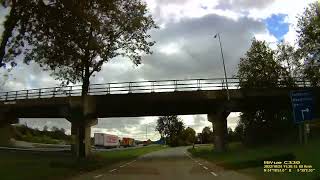 Road trip dashcam car to Weert Netherlands Limburg Roompot Weerterbergen [upl. by Walcott]